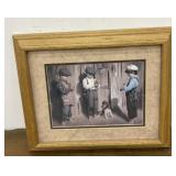 Jim Daly "Odd man out" print