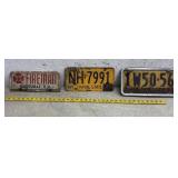2 Empire Plates & Boonville Plate