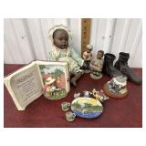 Doll, figures, Noahï¿½s ark mini trinkets