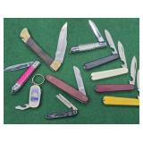 Group of Jack knives and opener