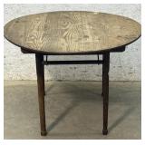Oak Folding Table - finishing project 34/24