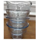 Fire King Custard Cups- qty 4, beautiful!