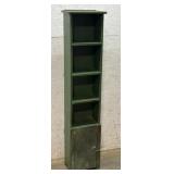 Small Green 1 Door Cupboard 13/9/57