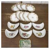 Limoges, Nippon etc- plates