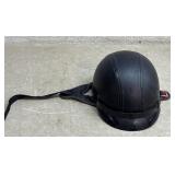 Motorcycle Helmet- fiberglass- half shell