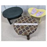 2000Stools, 1 very old & 2 child size