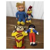 Mrs. Beasley, Mighty Mouse, Woody Woodpecker etc