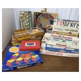 Games- Perfection, Scrabble Jr., UpWords, Qbert,