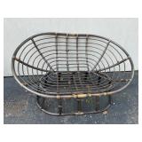 International Caravan Rattan Double Papasan Chair