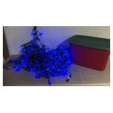 Large Tote of Blue Christmas Lights (blue) bldg2