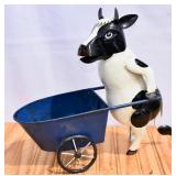Metal Cow/Wheelbarrow Planter?