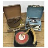 Vintage Brother Typewriter & Decca and