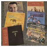Religious Vinyl Records -  Elvis, Manilow &