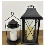Modern candle lanterns LED *As Is