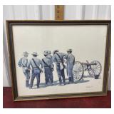 Geddis military artillery print