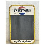 Pepsi Chalkboard Sign (tin) 20/30