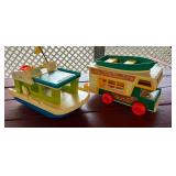 Fisher Price House Boat & Family Camper
