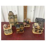 Halloween houses