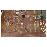 Costume jewelry necklaces bracelets earrings etc