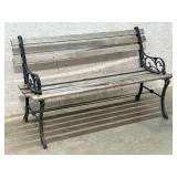Park Bench w/ Cast Iron Ends 48/18/15