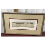Nicole Ouellet Etching Canadian artist