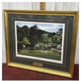 Cherrie Nute ï¿½12th at Augustaï¿½ print pencil