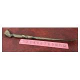 African carved shoe horn *see photos, cracked