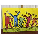 Keith Haring ï¿½Danceï¿½ print on canvas
