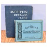 Vintage Postage Stamp Books - some stamps