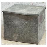 Gates Homestead Farms Milk Crate - Galvanized