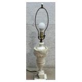 Carved Alabaster Lamp 28ï¿½