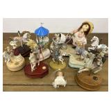 Carousel Collection most are music boxes. Could