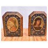 MCM Italian Renaissance Revival Bookends