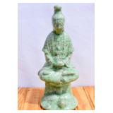 Porcelain Meditating Guanyin Figurine