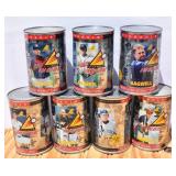 Sealed Vintage Pinnacle Baseball Card Cans