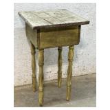 Painted Plant Stand 19/19/33