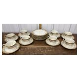 Mikasa plates, cups, saucers