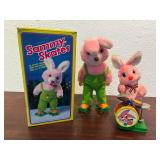 Vintage Battery Operated Skating & Drummer