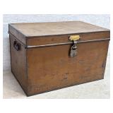 Grain Painted Tin Trunk 24/16/15