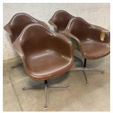 Herman Miller MCM Swivel Chairs (4)