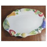 Large Italian turkey platter