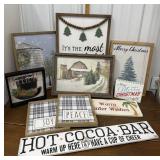 Christmas wall decor/signs