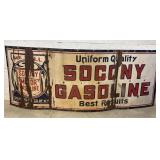 Porcelain Socony Gasoline 120/45