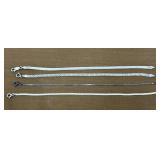4 .925 Silver Bracelets
