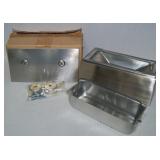 Mid Century Modern Stainless Steel Wall Mounted