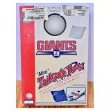 NIB Giants Mini Cornhole Game