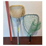 2 Vintage Fishing Nets