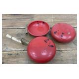3 K. LaMoyne MCM red Melmac ï¿½Ebonyteï¿½