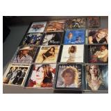 Country DVDs, and a Toby Keith cassette.