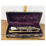 Elkhorn, Wis Custom Getzeb trumpet with hard case